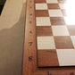 Brazilian Cherry Chess Box - Hardwood Chess Board with Drawers for Pieces - 100% Hardwood Jatoba (Brazilian Cherry) and Sugar Maple - Made in British Columbia, Canada